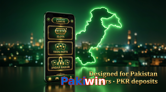 Main screen of Pakiwin pk page for PK players